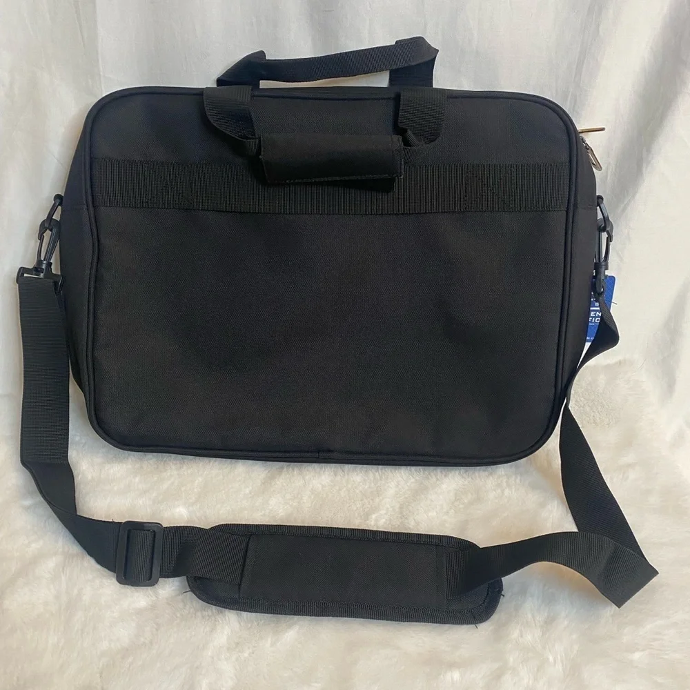 Golden Pacific black laptop bag